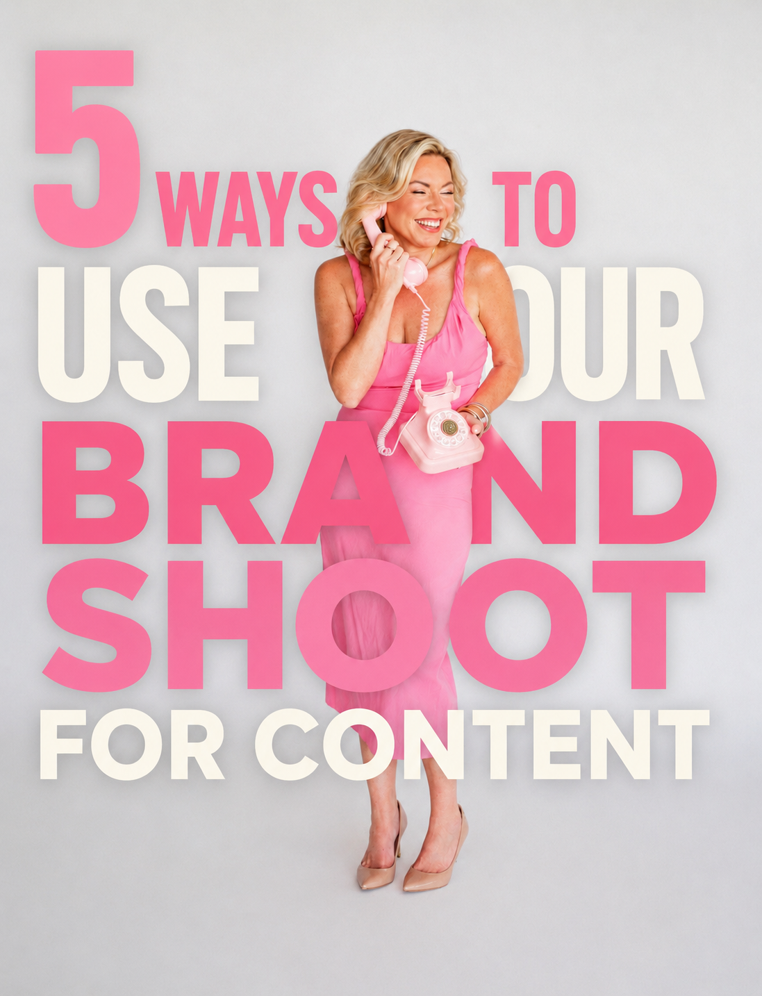 Brand photoshoot content strategies and ideas for marketing.